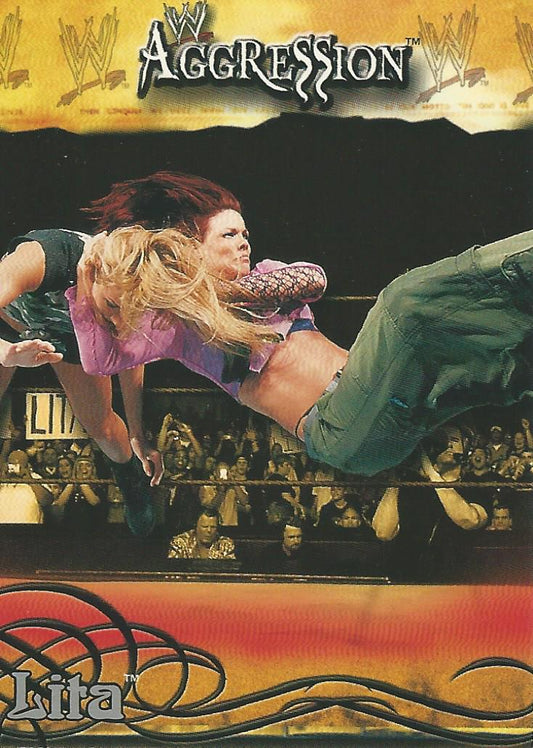 WWE Fleer Aggression 2003 Lita #22