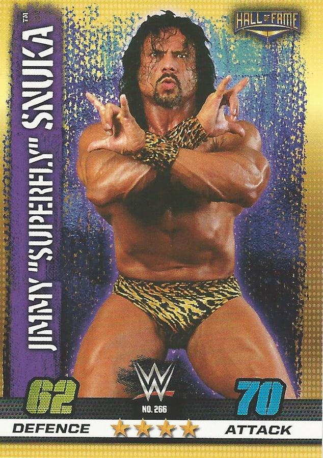 WWE Topps Slam Attax 10th Edition 2017 Jimmy Snuka #266