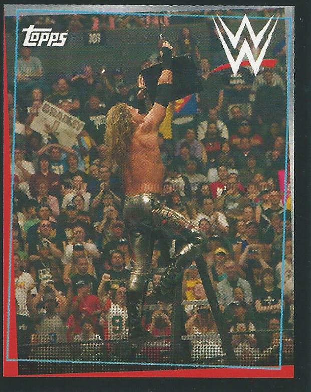 WWE Topps Road to Wrestlemania Stickers 2021 Edge #266