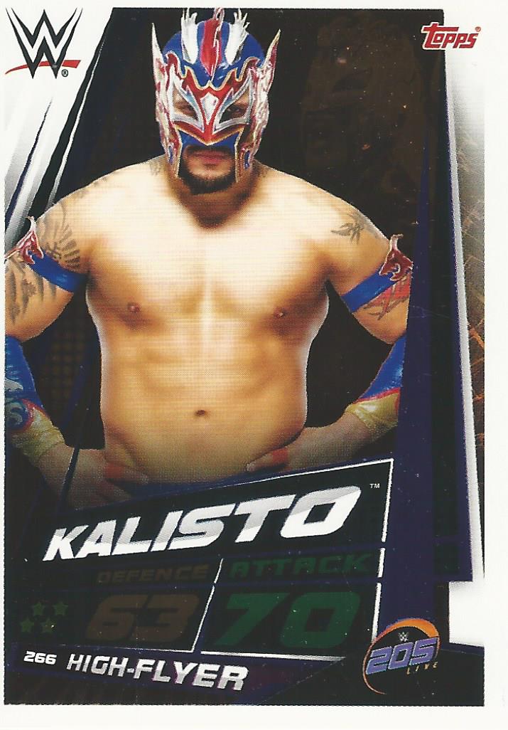 WWE Topps Slam Attax Universe 2019 Kalisto #266