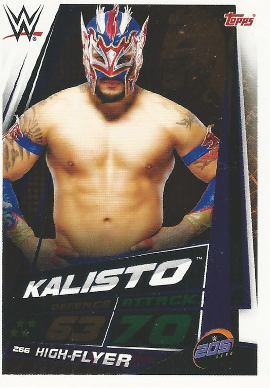WWE Topps Slam Attax Universe 2019 Kalisto #266