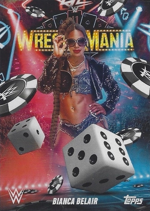 Bianca Belair trading card PW Catalog
