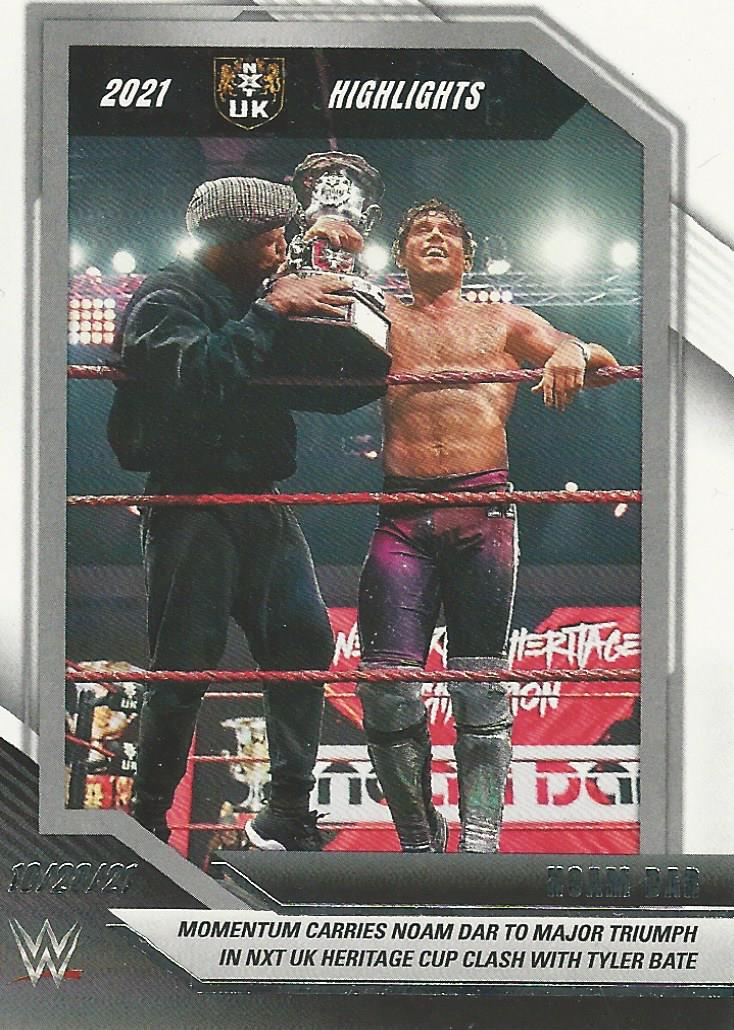 WWE Panini NXT 2022 Highlights Noam Dar #49