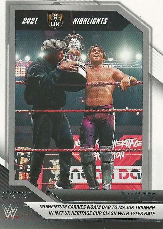 WWE Panini NXT 2022 Highlights Noam Dar #49