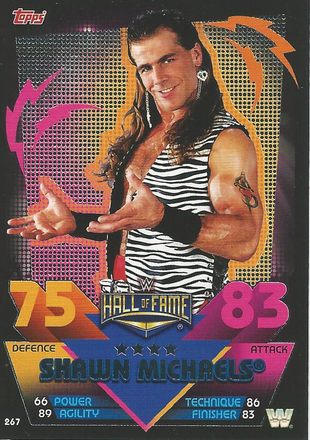 WWE Topps Slam Attax Reloaded 2020 Shawn Michaels #267