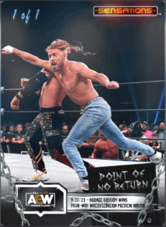 9/7/23 – Orange Cassidy – Orange Cassidy Wins Four-Way Wrestledream Preview Match