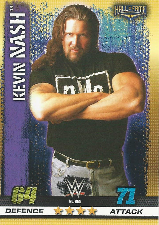 WWE Topps Slam Attax 10th Edition 2017 Kevin Nash #268