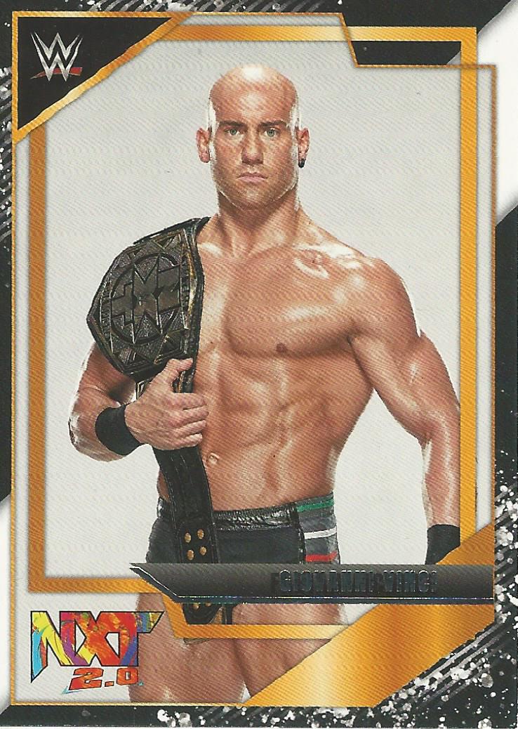 WWE Panini NXT 2022 NXT Gold Giovanni Vinci #13