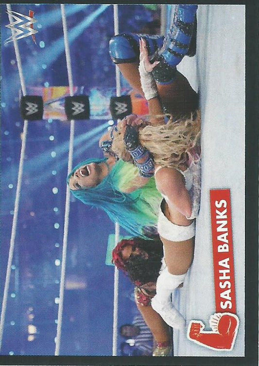 WWE Panini 2022 Sticker Collection Sasha Banks #268