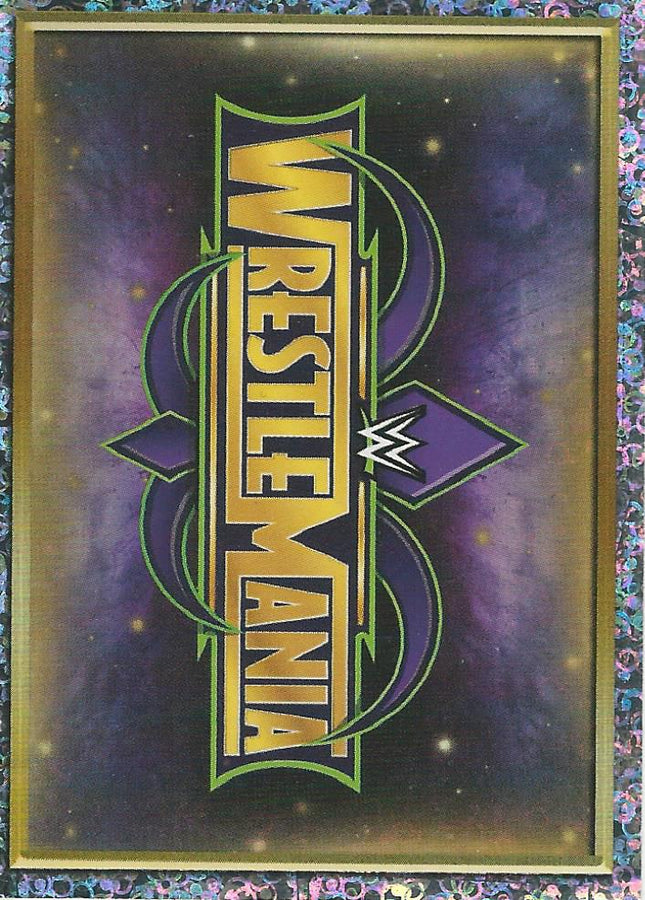 WWE Topps 2018 Stickers W3 Foil trading card PW Catalog