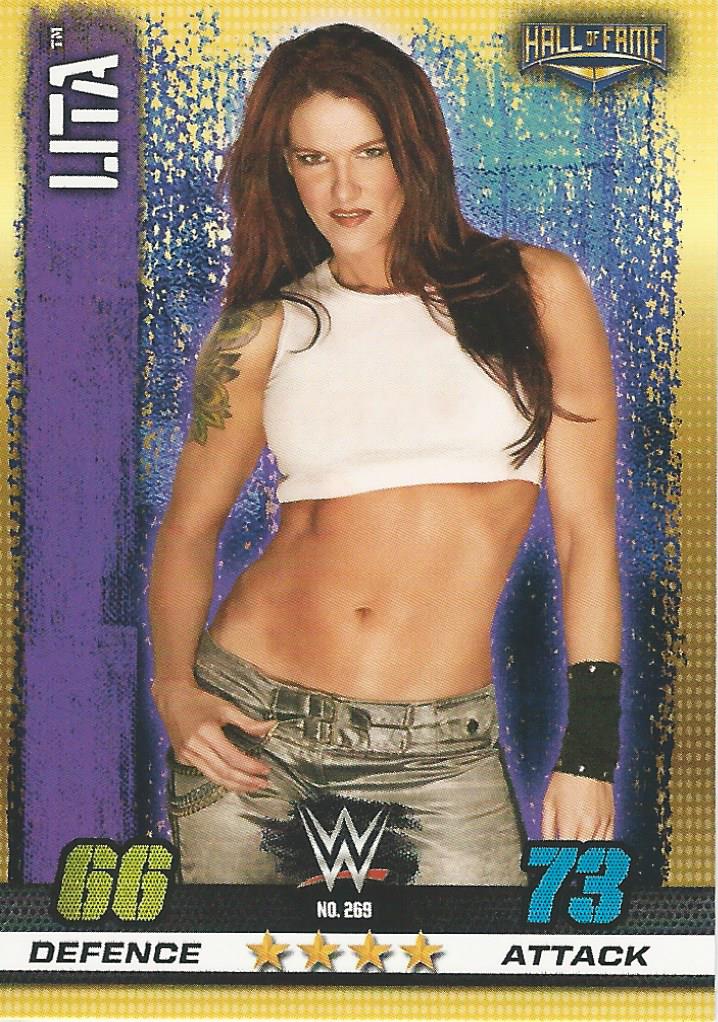 WWE Topps Slam Attax 10th Edition 2017 Lita #269