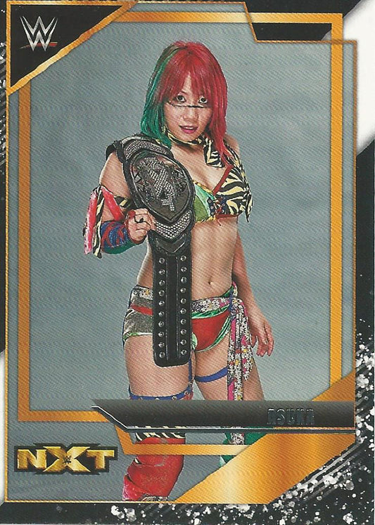 WWE Panini NXT 2022 NXT Gold Asuka #18