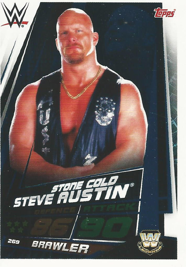 WWE Topps Slam Attax Universe 2019 Stone Cold Steve Austin #269