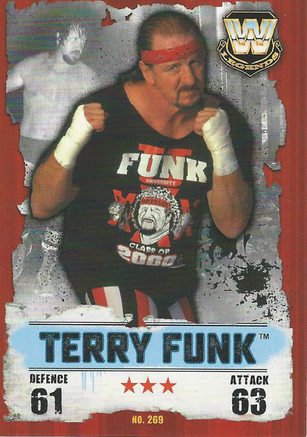 WWE Topps Slam Attax Takeover 2016 Terry Funk #269