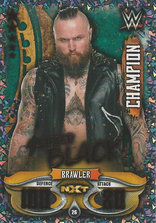 WWE Topps Slam Attax Live 2018 Aleister Black Champion NXT #26