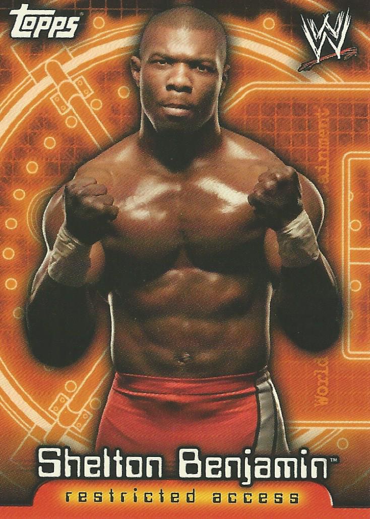 WWE Topps Insider 2006 2006 US Shelton Benjamin #26