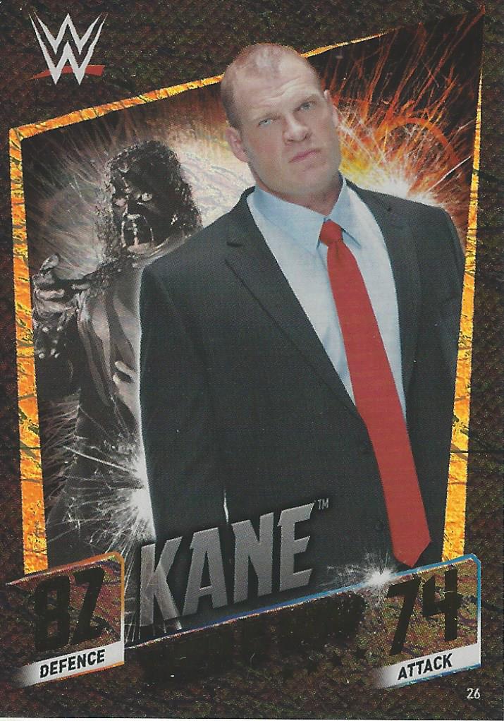 WWE Topps Slam Attax 2015 Then Now Forever Kane #26