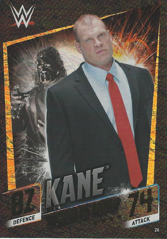 WWE Topps Slam Attax 2015 Then Now Forever Kane #26