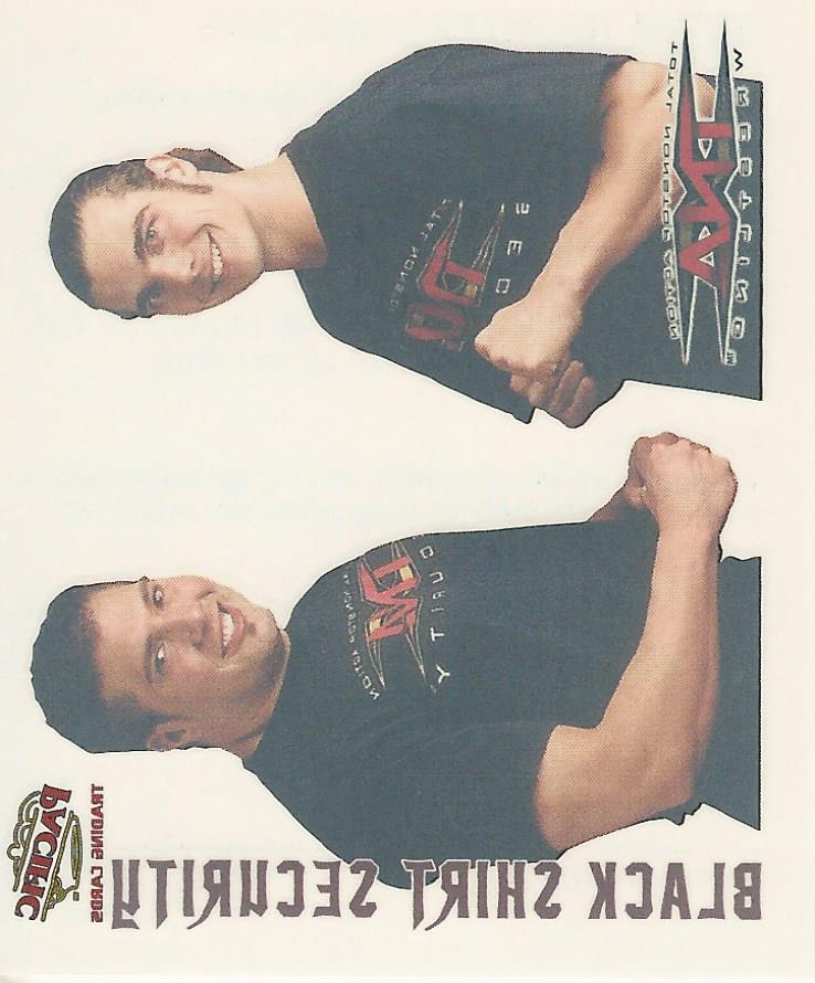TNA Pacific Tattoo Transfer Black Shirt Security #26