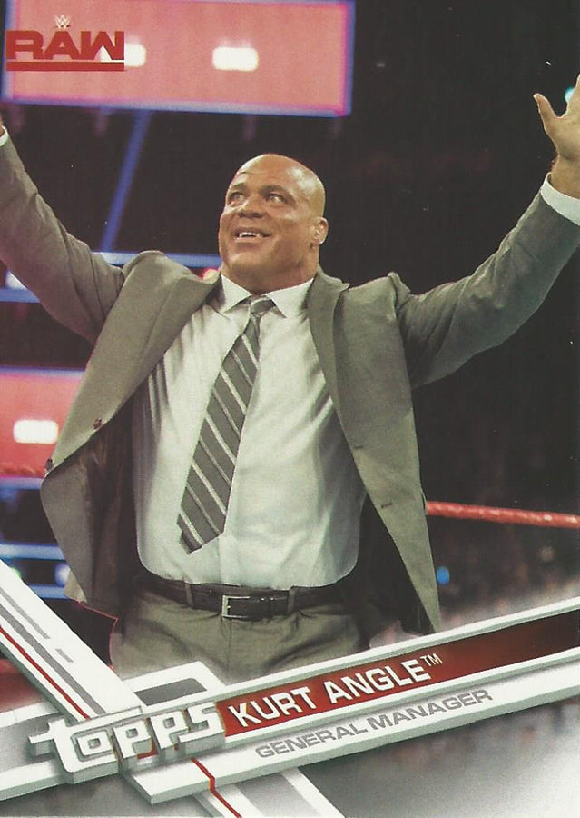 WWE Topps Then Now Forever 2017 Kurt Angle #126