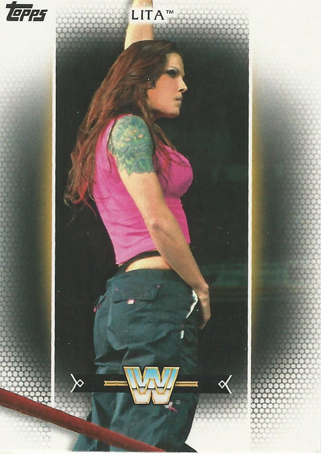 WWE Topps Women Division 2017 Lita R26 trading card PW Catalog