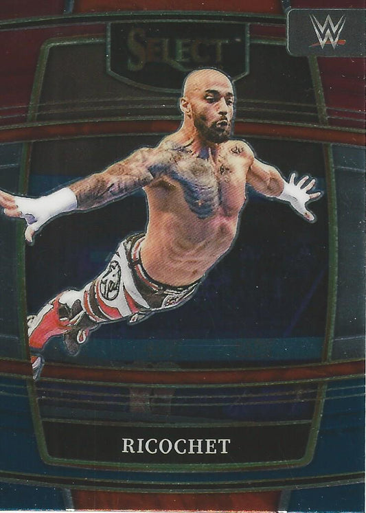 WWE Panini Select 2022 Red/Silver/Blue Ricochet #26