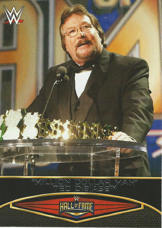 WWE Topps Road to Wrestlemania 2015 Million Dollar Man Ted Dibiase 26 of 30 trading card PW Catalog