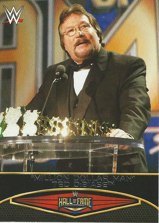 WWE Topps Road to Wrestlemania 2015 Million Dollar Man Ted Dibiase 26 of 30 trading card PW Catalog