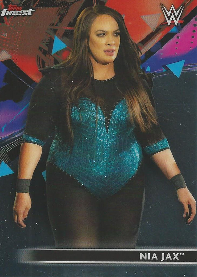 WWE Topps Finest 2021 Nia Jax #26