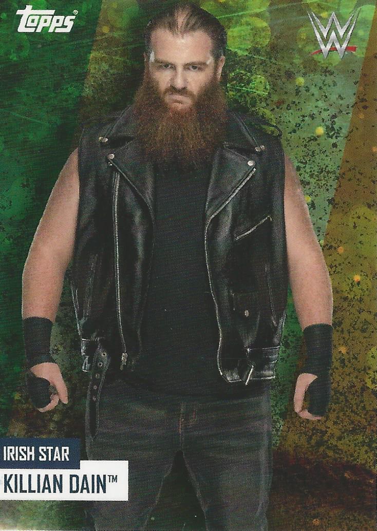 WWE Topps Best of British 2021 Killian Dain trading card PW Catalog