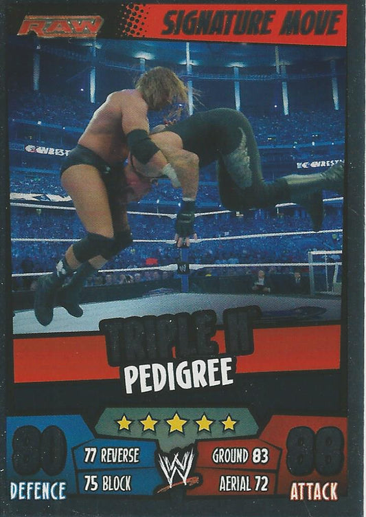 WWE Topps Slam Attax Rumble 2011 Triple H #26