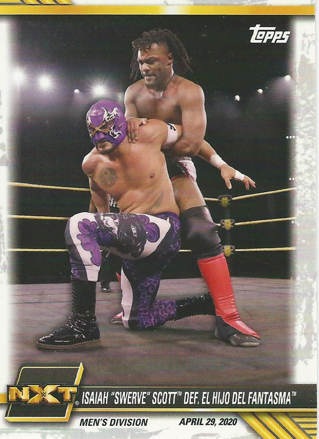 WWE Topps NXT 2021 Isaiah "Swerve" Scott #16