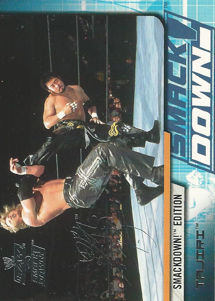 WWE Fleer Raw vs Smackdown 2002 Tajiri #26