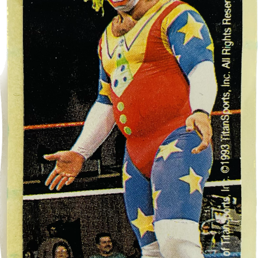 WWF Dunkin Bubble Gum Stickers (1993) No. 26 Doink PW Catalog