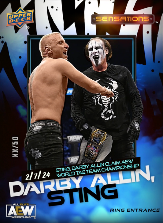 2/7/24 – Darby Allin, Sting – Sting, Darby Allin Claim AEW World TAG Team Championship