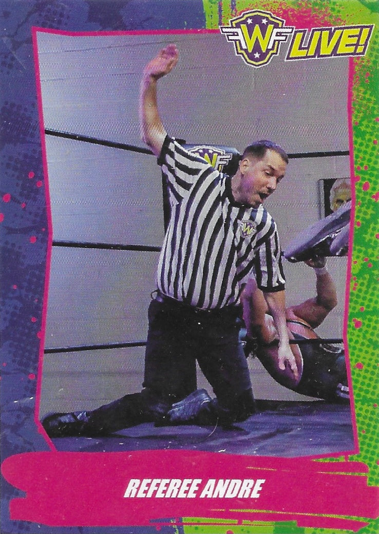 Referee Andre trading card PW Catalog