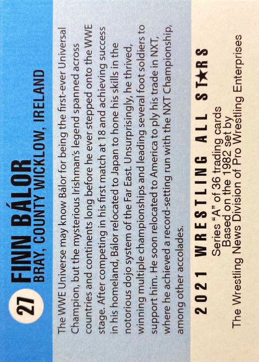 Finn Balor trading card PW Catalog