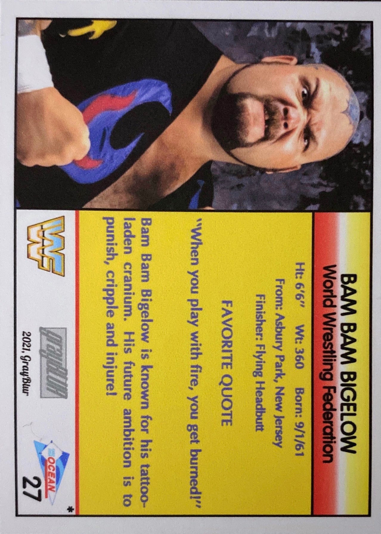 BAM BAM Bigelow