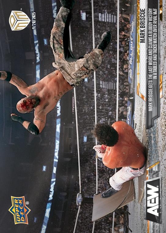 Mark Briscoe – Mark Briscoe Gets the Last Word and Claims a Bloody Victory in a Tables and Tacks Match Over Rival MJF