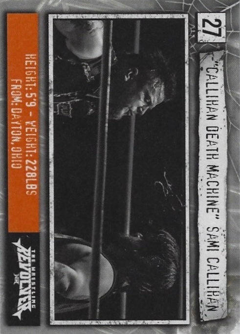“Callihan Death Machine” Sami Callihan trading card PW Catalog