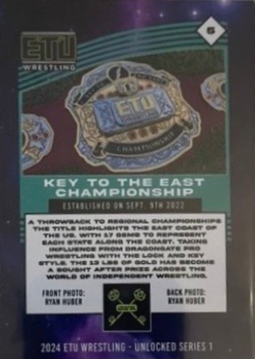 Key to the East Championship trading card PW Catalog