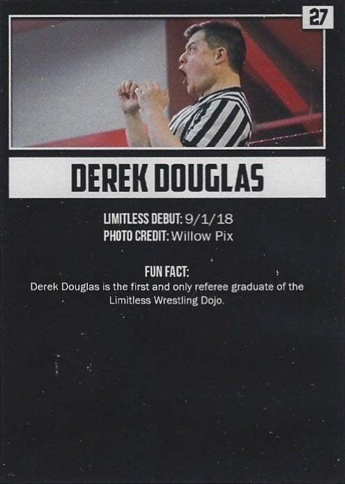 Derek Douglas trading card PW Catalog