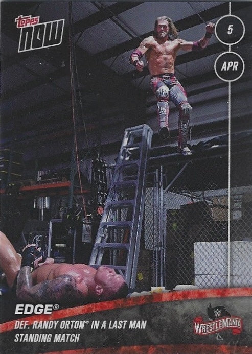Edge DEF. Randy Orton in a Last Man Standing Match