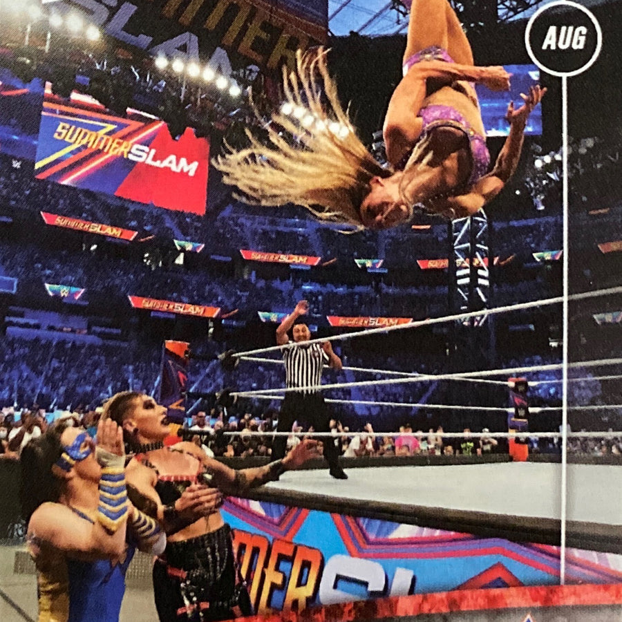 Charlotte Flair Wins the RAW Women’s Championship trading card PW Catalog