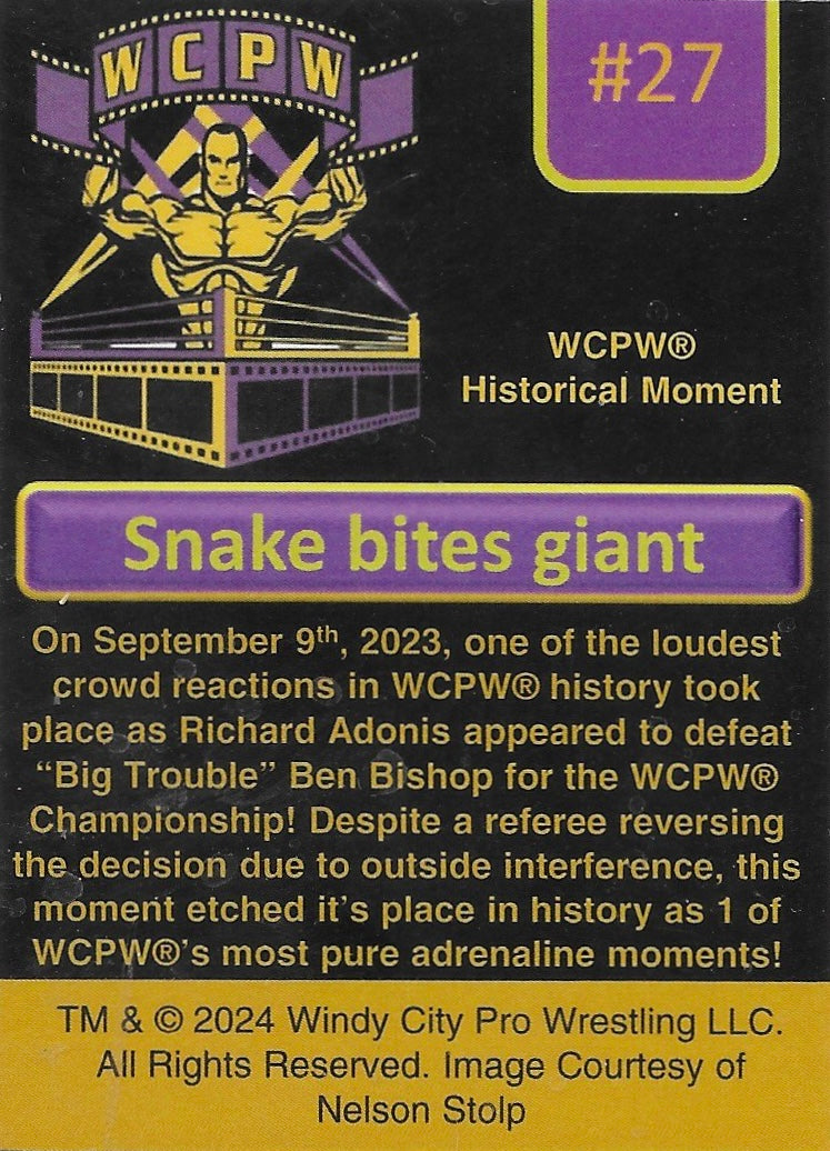 Snake Bites Giant