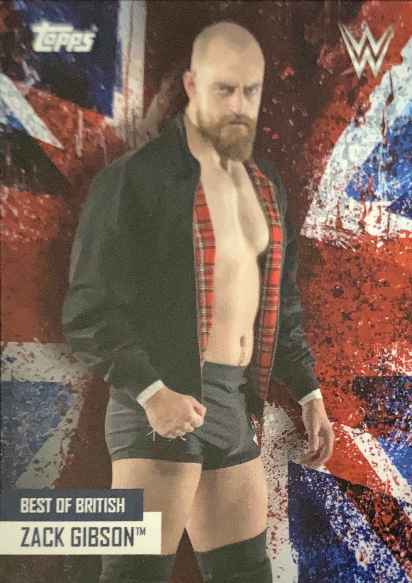 Zack Gibson trading card PW Catalog