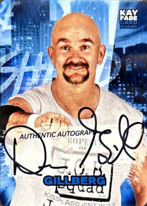 Gillberg trading card PW Catalog