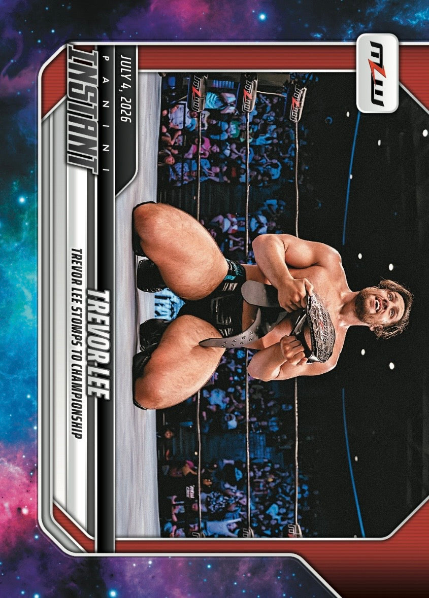 Trevor LEE – Trevor LEE Stomps to Championship trading card PW Catalog