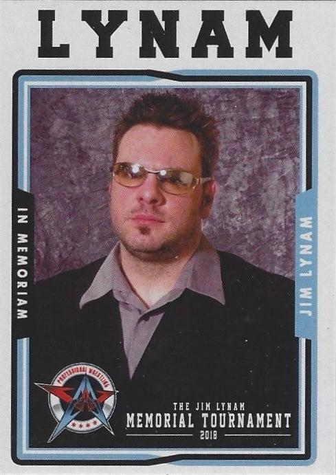 In Memoriam JIM Lynam trading card PW Catalog
