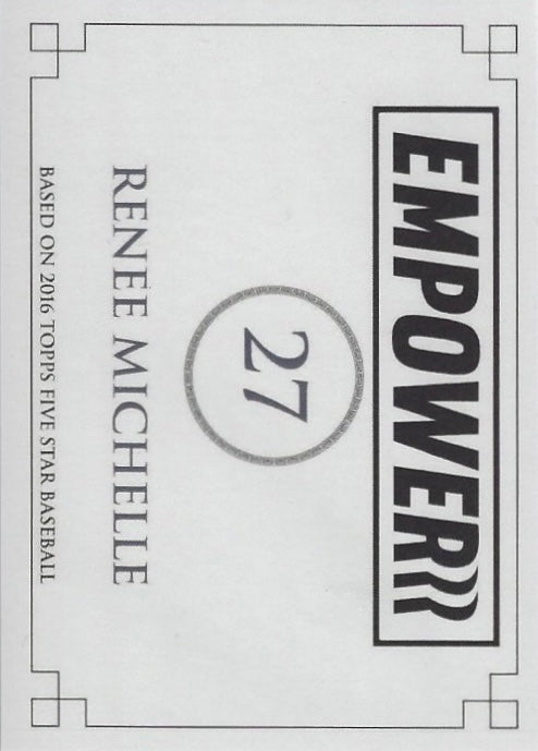Renee Michelle trading card PW Catalog